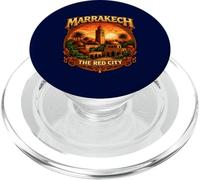 Marrakech La Ciudad Roja Marruecos Vintage Patrimonio marroquí PopSockets PopGrip para MagSafe