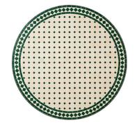 Marrakech - Panel de mosaico marroquí (cerámica, 120 cm), color beige y verde