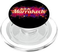 Marrakech Recuerdo Vacaciones Vintage África Retro Marruecos PopSockets PopGrip para MagSafe