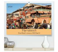 Marrakesch - Eine Stadt wie aus 1001 Nacht (hochwertiger Premium Wandkalender 2026 DIN A2 quer), Kunstdruck in Hochglanz: Lassen Sie sich mitnehmen in die Welt von 1001 Nacht.