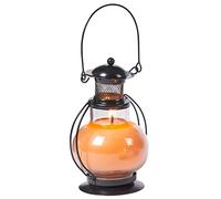 MARRAKESCH - Farol oriental como vela aromática de lavanda en cristal, 14 cm, diseño vintage