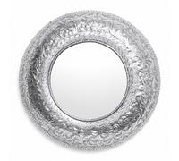 Marrakesch Orient & Mediterran Interior Espejo Decorativo Plata Aluminio 80 cm