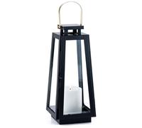 Marrakech - Farol para jardín (40 cm, para exteriores, grande, moderna, decoración de jardín)