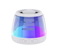 Marran Altavoz Bluetooth Magnético con Iluminación RGB, Mini Caja de Sonido Portátil, Soporte para Teléfono Inalámbrico y Torre de Altavoz Bluetooth, A