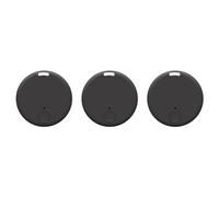 Marran Paquete de 3 Rastreadores GPS para Vehículos Buscador de Llaves Rastreador GPS Mini Rastreador GPS Rastreador GPS para Mascotas Negro
