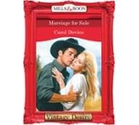 Marriage For Sale (ebook)