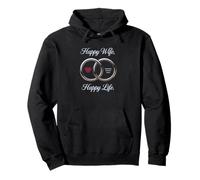 Marriage Humor Wife Wins Ring Heart Sarcastic Fun Sudadera con Capucha