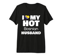 Married To Hot Bosnia Man I Love My Hot Bosnian Husband Camiseta Premium