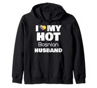 Married To Hot Bosnia Man I Love My Hot Bosnian Husband Sudadera con Capucha