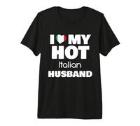 Married To Hot Italy Man I Love My Italian Husband Camiseta Premium
