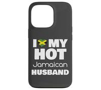 Married To Hot Jamaica Man I Love My Hot Jamaican Husband Carcasa para iPhone 13 Pro