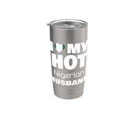 Married To Hot Nigeria Man I Love My Hot Nigerian Husband Vaso térmico de acero inoxidable de doble pared