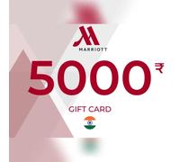 Marriott Hotels Gift Card 5000 INR Key - INDIA