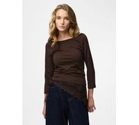 Marrón Camiseta 3/4 L