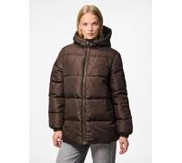 Marrón Chaqueta Acolchada L