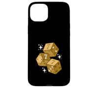 Marrón Color Lucky Heart Brown Graphic Carcasa para iPhone 15 Plus