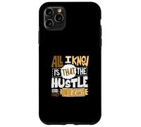 Marrón Color The Hustle Looks Crazy Brown Graphic Carcasa para iPhone 11 Pro MAX