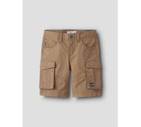 Marrón Corte Regular Shorts