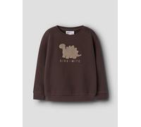 Marrón Corte Regular Sudadera