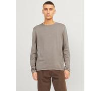 Marrón Hombres Cotton Jersey De Punto S EU