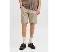 Marrón Hombres Cotton/Organic/Cotton/Elastane Shorts Corte Regular S EU