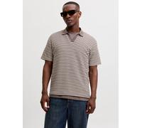 Marrón Hombres Cotton/Polyester/Viscose/Elastane Cuello Polo M EU