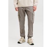 Marrón Hombres Cotton/Recycled/Cotton/Elastane Pantalones Cargo Corte Slim 32/32 EU
