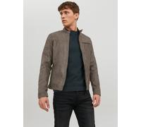 Marrón Hombres Lining/Recycled/Polyester/Outer/Polyester Chaqueta De Gamuza Sintética L EU