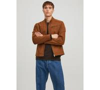 Marrón Hombres Lining/Recycled/Polyester/Outer/Polyester Chaqueta De Gamuza Sintética M EU