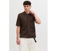 Marrón Hombres Organic/Cotton Camisa De Punto L EU