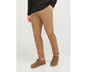 Marrón Hombres Organic/Cotton/Cotton/Recycled/Cotton/Elastane Pantalones Chinos Corte Slim 29/32 EU