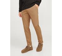 Marrón Hombres Organic/Cotton/Cotton/Recycled/Cotton/Elastane Pantalones Chinos Corte Slim 31/30 EU