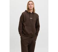 Marrón Hombres Organic/Cotton/Organic/Cotton/Recycled/Polyester Sudadera Con Capucha Estampado XS EU
