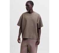 Marrón Hombres Organic/Cotton/Recycled/Polyester/Elastane Camiseta Liso L EU
