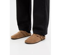Marrón Hombres Upper/Cow/Suede/Inner/Cow/Leather/Insole/Leather/Sole/Rubber Sandalias Sin Talón 43 EU