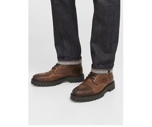 Marrón Hombres Upper/Leather/Sole/Rubber/Inner/Cotton/Insole/Cotton Botas 40 EU