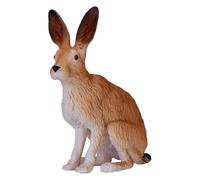 Marrón Liebre Wildlife Figura Juguete 7CM Altura Aprox Mojo Fun 381072
