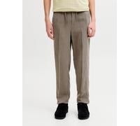 Marrón Lyocell/Viscose/Nylon Pantalones Holgados Corte Loose Boys 146 EU