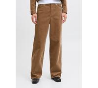 Marrón Mujeres Cotton/Organic/Cotton/Elastane Jxzoe Pantalones De Pernera Ancha 24/32 EU