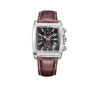 (Marrón negro) MEGIR nuevos relojes de marca casual para hombres reloj de pulsera deportivo de moda