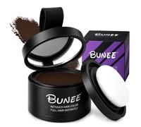 Marrón Oscuro Hairline Powder, 4g Retocador de Raíces en Polvo Para Mujeres y Hombres, Resistente al Agua y al Sudor, Cubre Áreas De Cabello Fino Adecuado para Maquillaje Estilo de Cabello