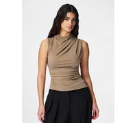 Marrón Top Sin Mangas XL