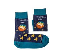 MARRON Y NEGRO - Calcetines Yo Soy de Gaspar - Fabricado en España - Perfectos para Regalos - Divertido - 80% algodón - Calcetines Originales - 80% algodón - Para Hombre y Mujer