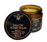 Marroomi Tallow Honey Balm - Maromi TallowHoney Balm - Tallow and HoneyBalm for Face - Natural Formula for Dry & Sensitive Skin (standard, Unscented)