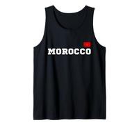 Marruecos Drapeau Maroc Marocain et fièr de l'être Maroc Camiseta sin Mangas
