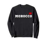 Marruecos Drapeau Maroc Marocain et fièr de l'être Maroc Sudadera