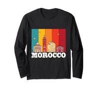 Marruecos Horizonte África Souvenir Marruecos Gibraltar Turista Manga Larga