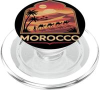 Marruecos hospitalidad confort salud arte historia fútbol aficionados PopSockets PopGrip para MagSafe