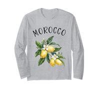 Marruecos Limón Arte Marroquí Fruta Amante Manga Larga