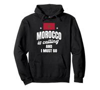 Marruecos Llama al diseño marroquí Wanderlust Sudadera con Capucha